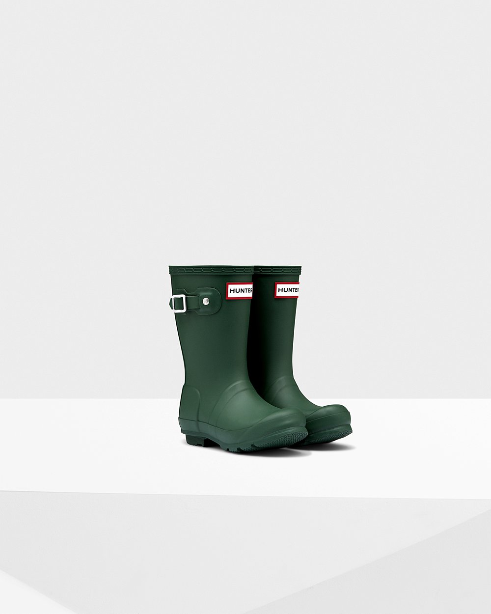 Kids Hunter Original Little - Rain Boots Green - 1650-NEIAG